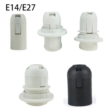 1БР Винт E14 E27 M10 изход led крушка, Цокъл на лампата Притежателя на хранене електрическа Подвесная изход Преобразувател на абажура 220 и 110 В